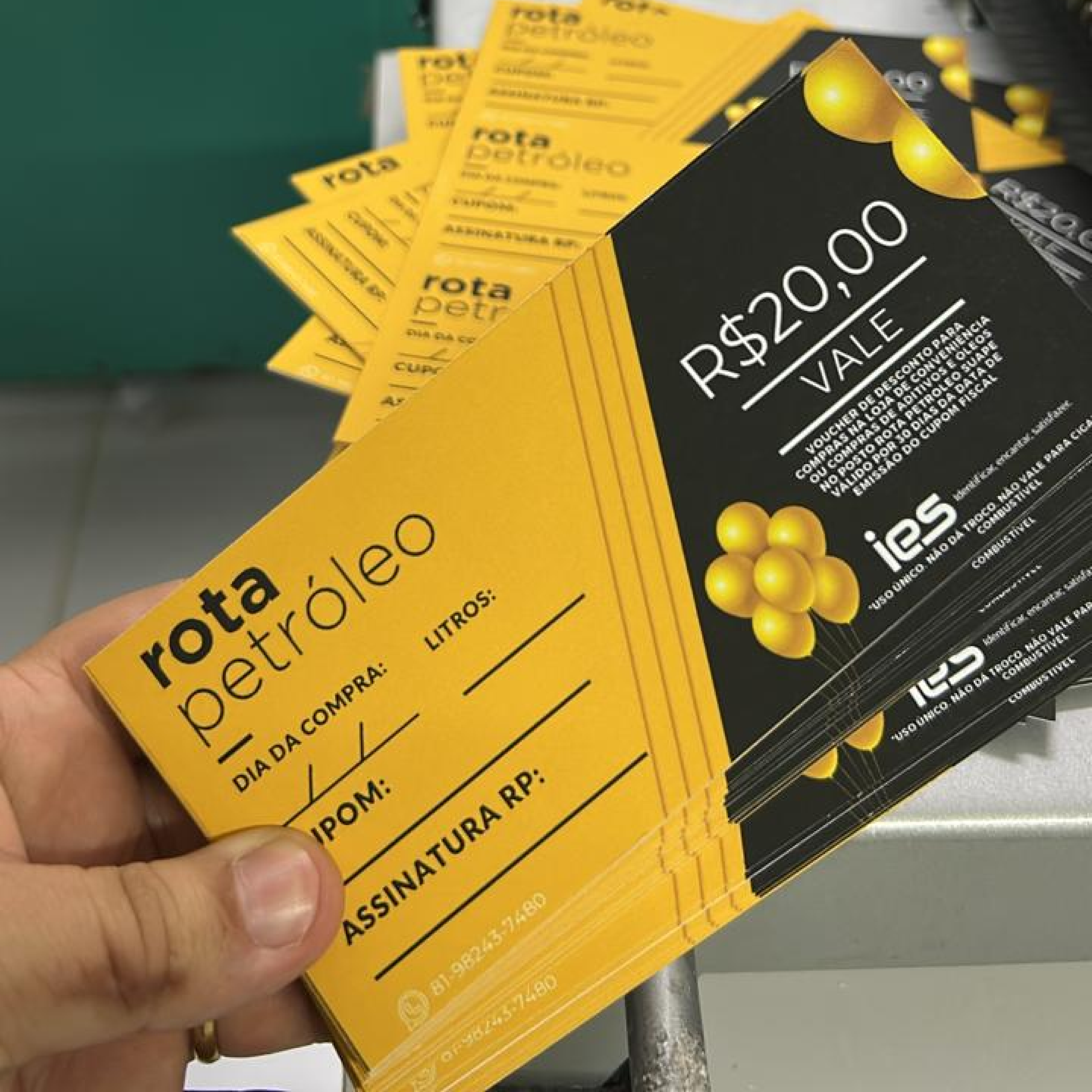 Voucher Personalizado - 14x6cm
