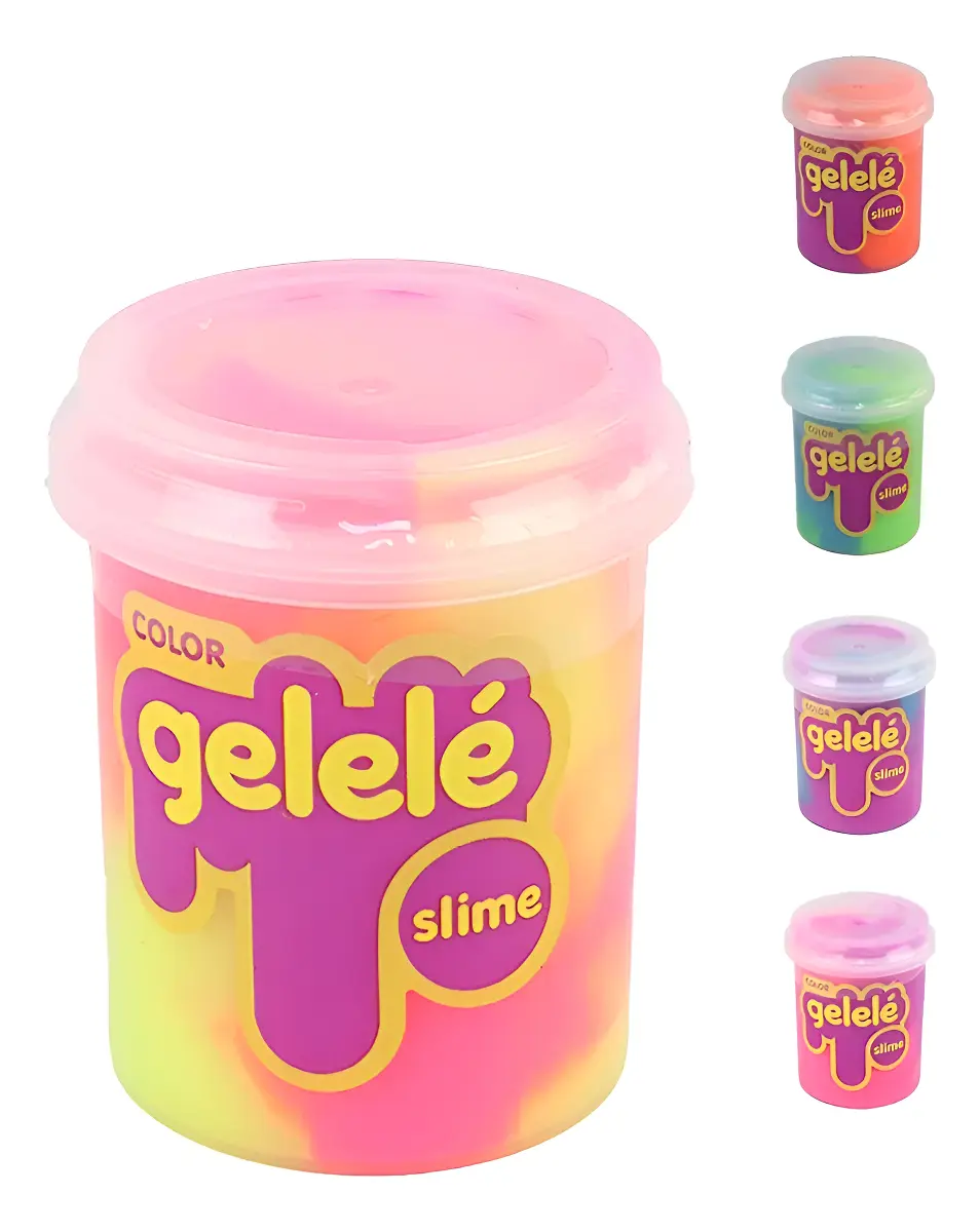 SLIME GELELÉ COLORIDA