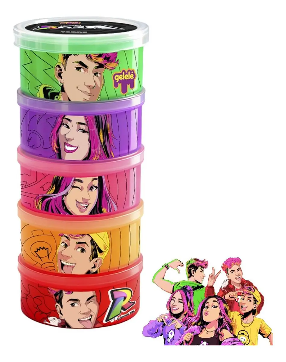 SLIME GELELÉ TORRO DOS ROSA