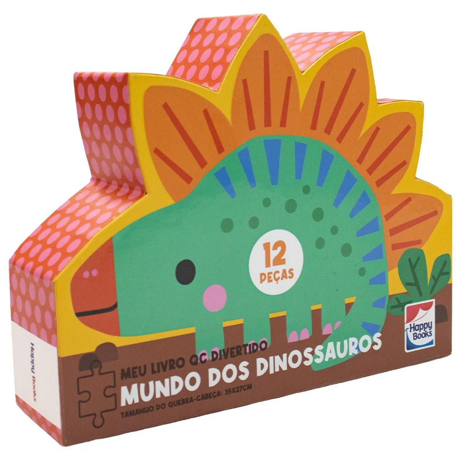 MEU LIVRO QUEBRA-CABEÇA DIVERTIDO - MUNDO DOS DINOSSAUROS