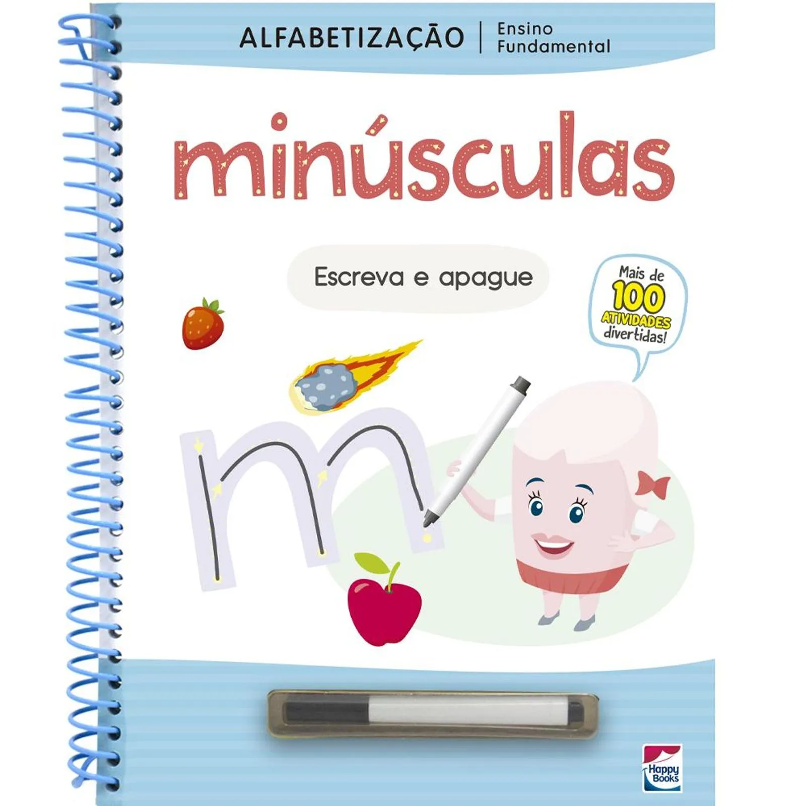 LIVRO DE ALFABETIZAÇÃO LETRAS MINÚSCULAS