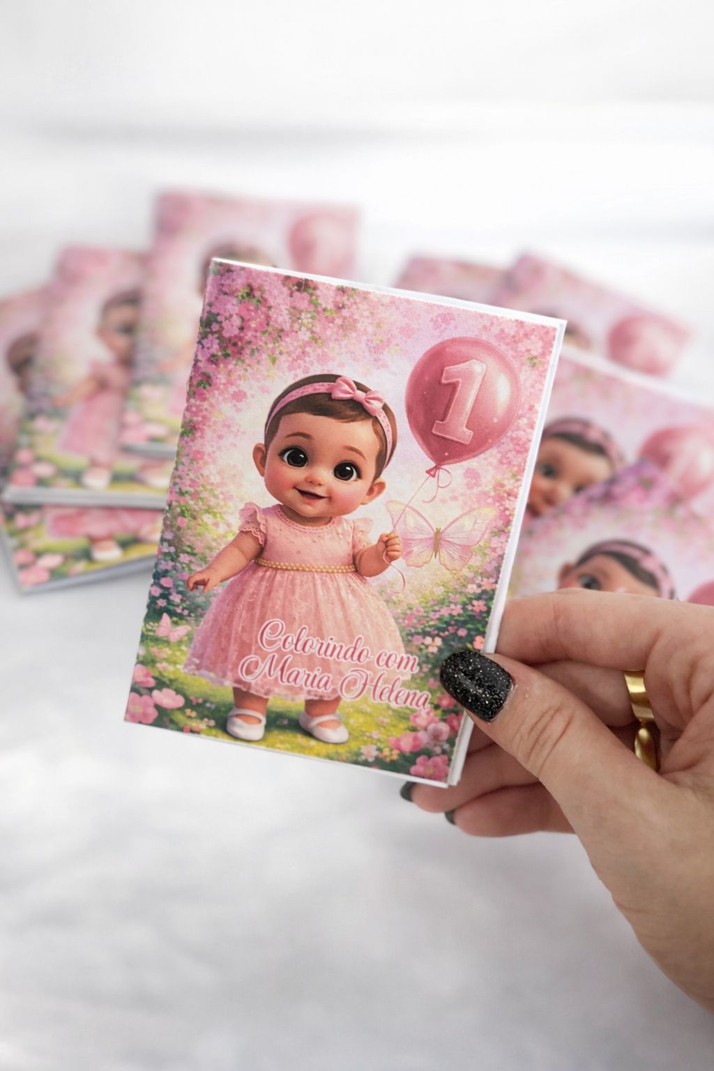 Mini livro de colorir