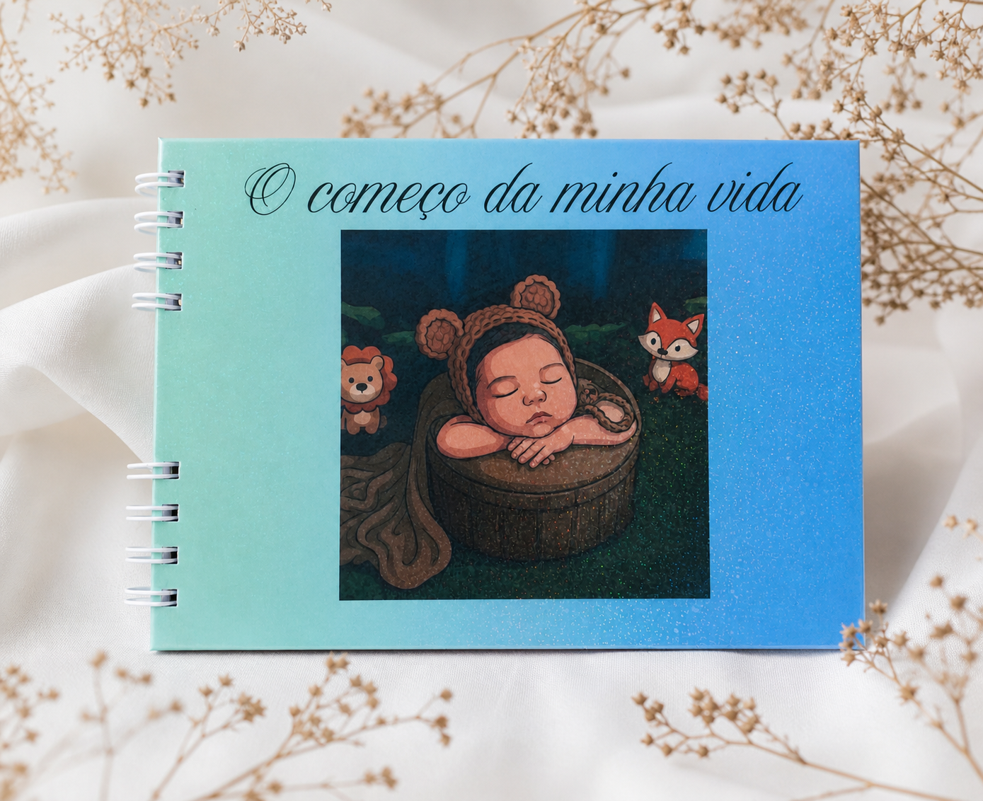 Livro de colorir personalizado