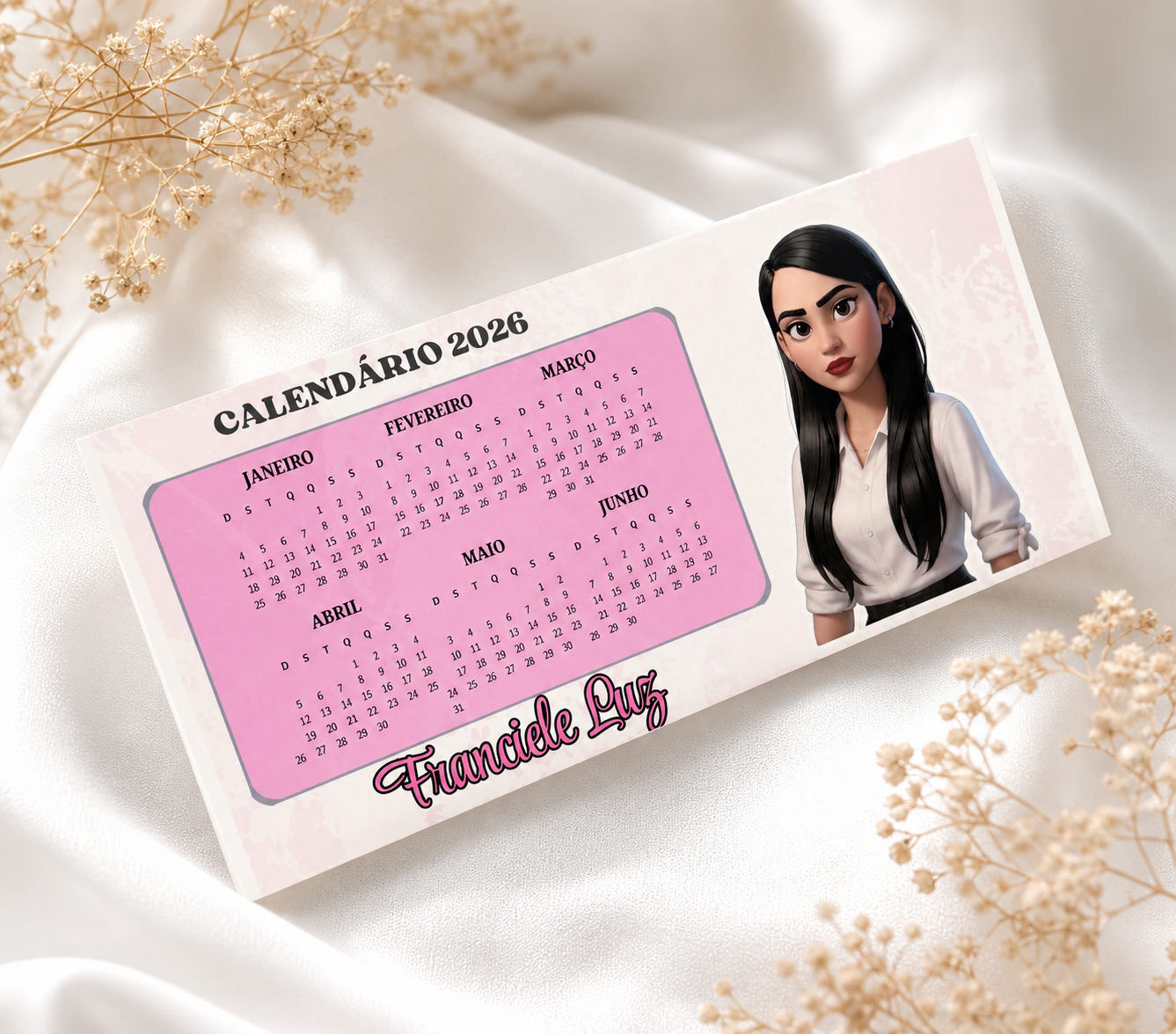 Calendário de mesa
