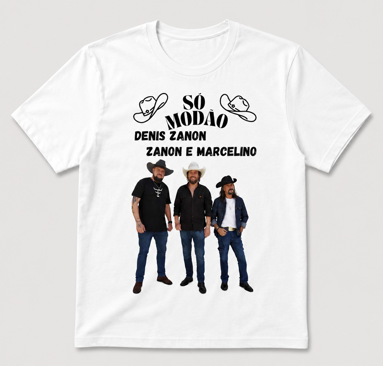 Camiseta Branca Poliester Personalizada