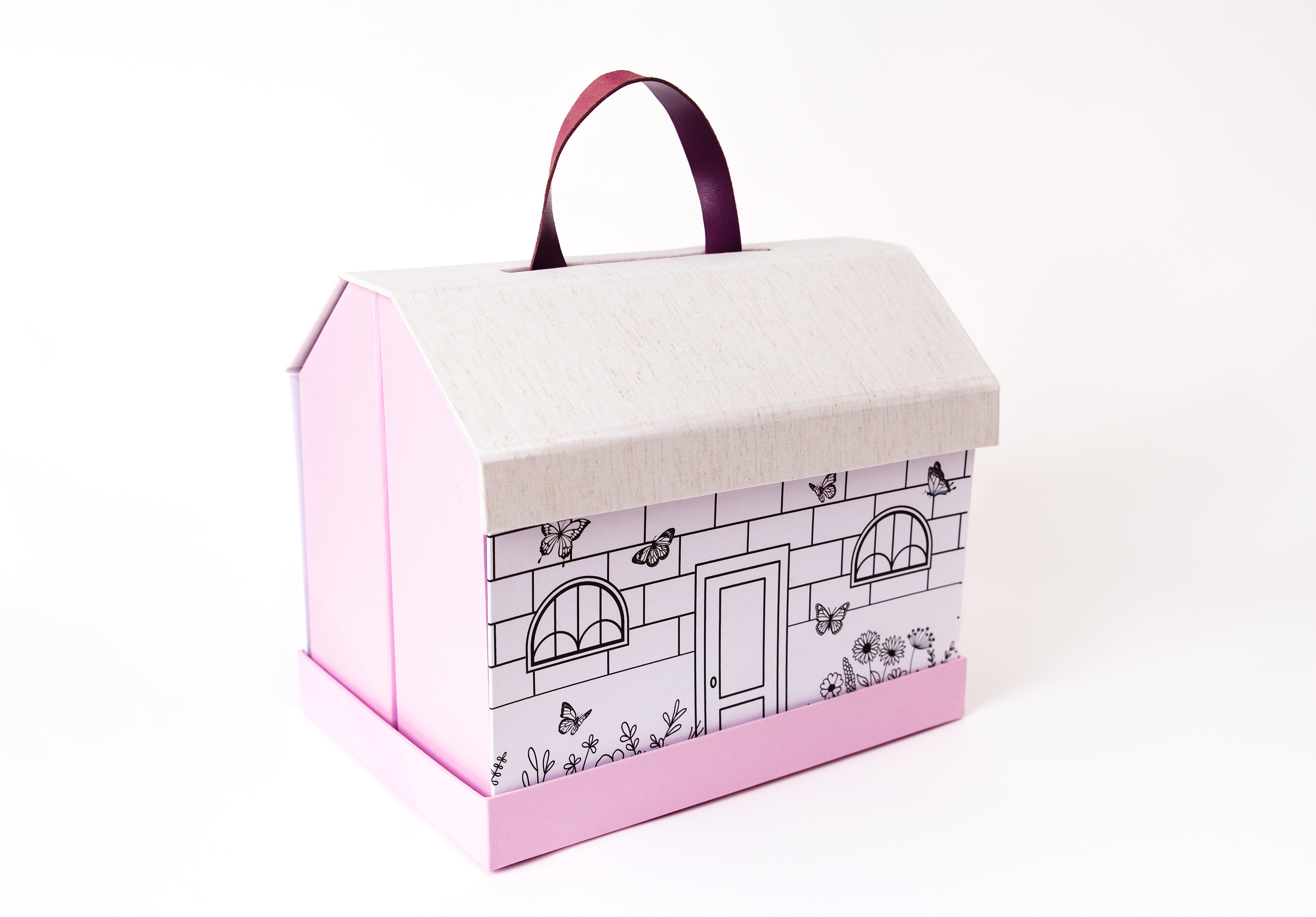 Casinha para colorir
