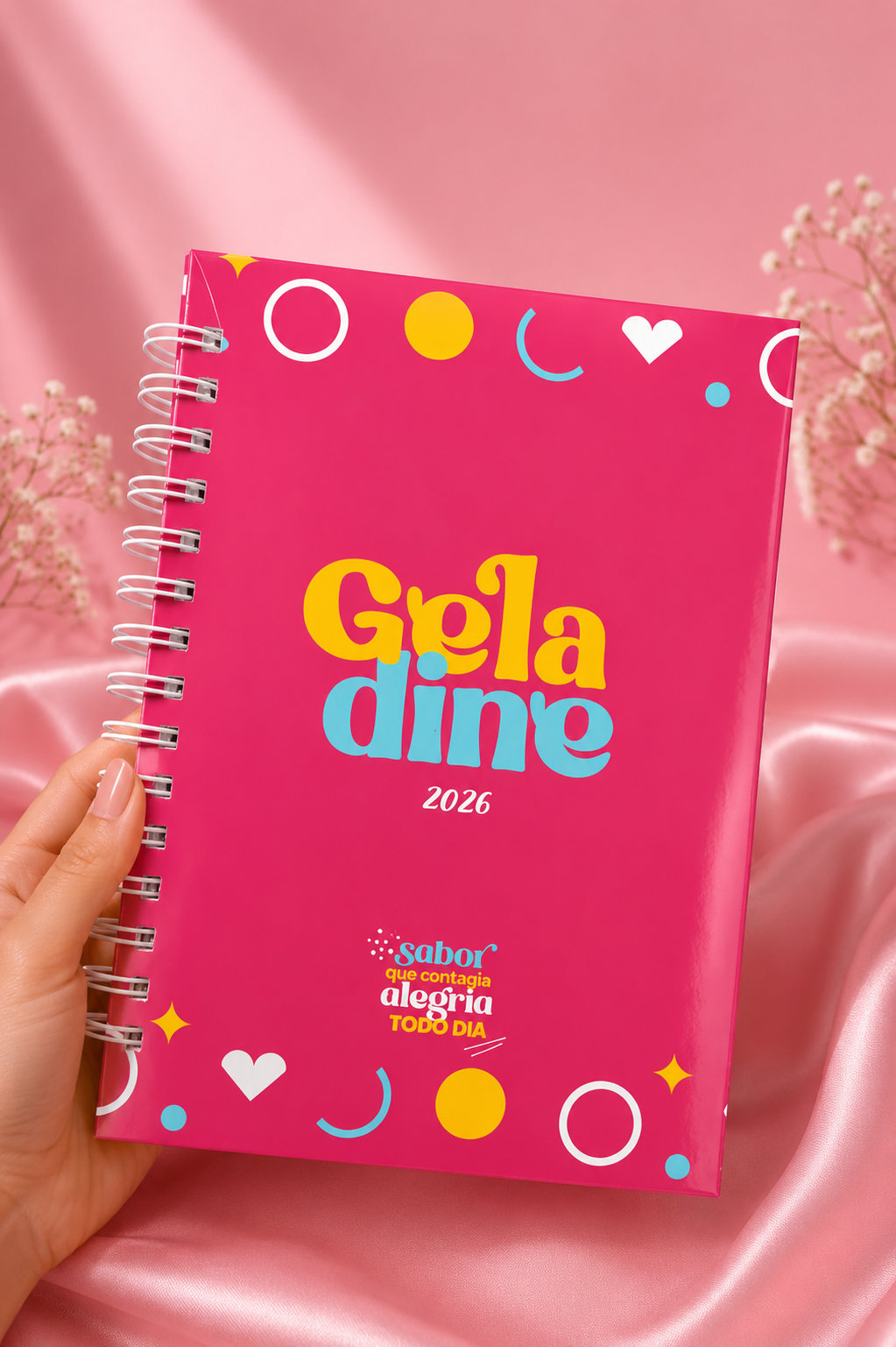 Caderno SUA MARCA NA CAPA