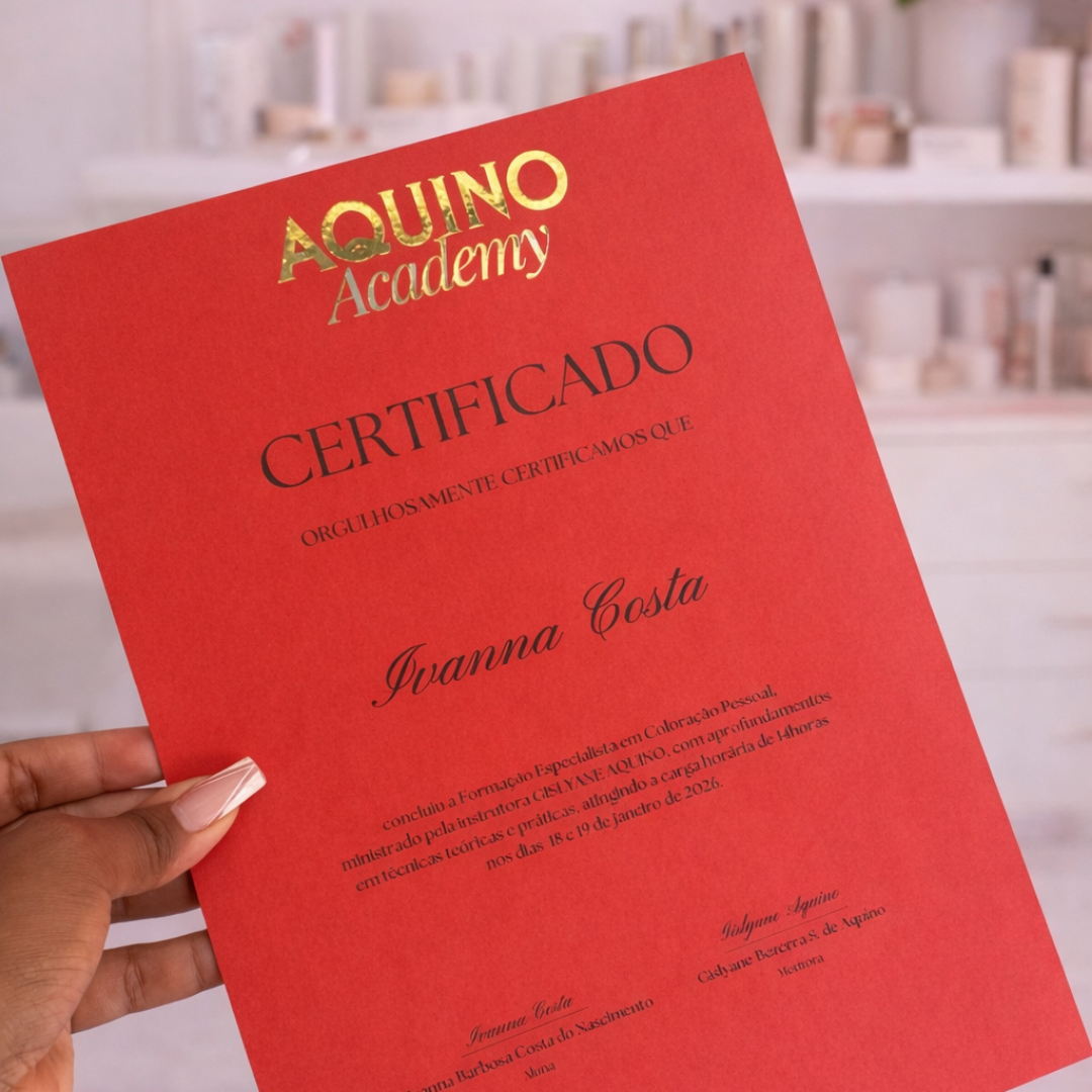 5 Unidades - Certificado para curso em vinil