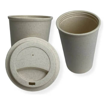 Copos Para Viagem Sustentável P/ Café 450ml PERSONALIZADO