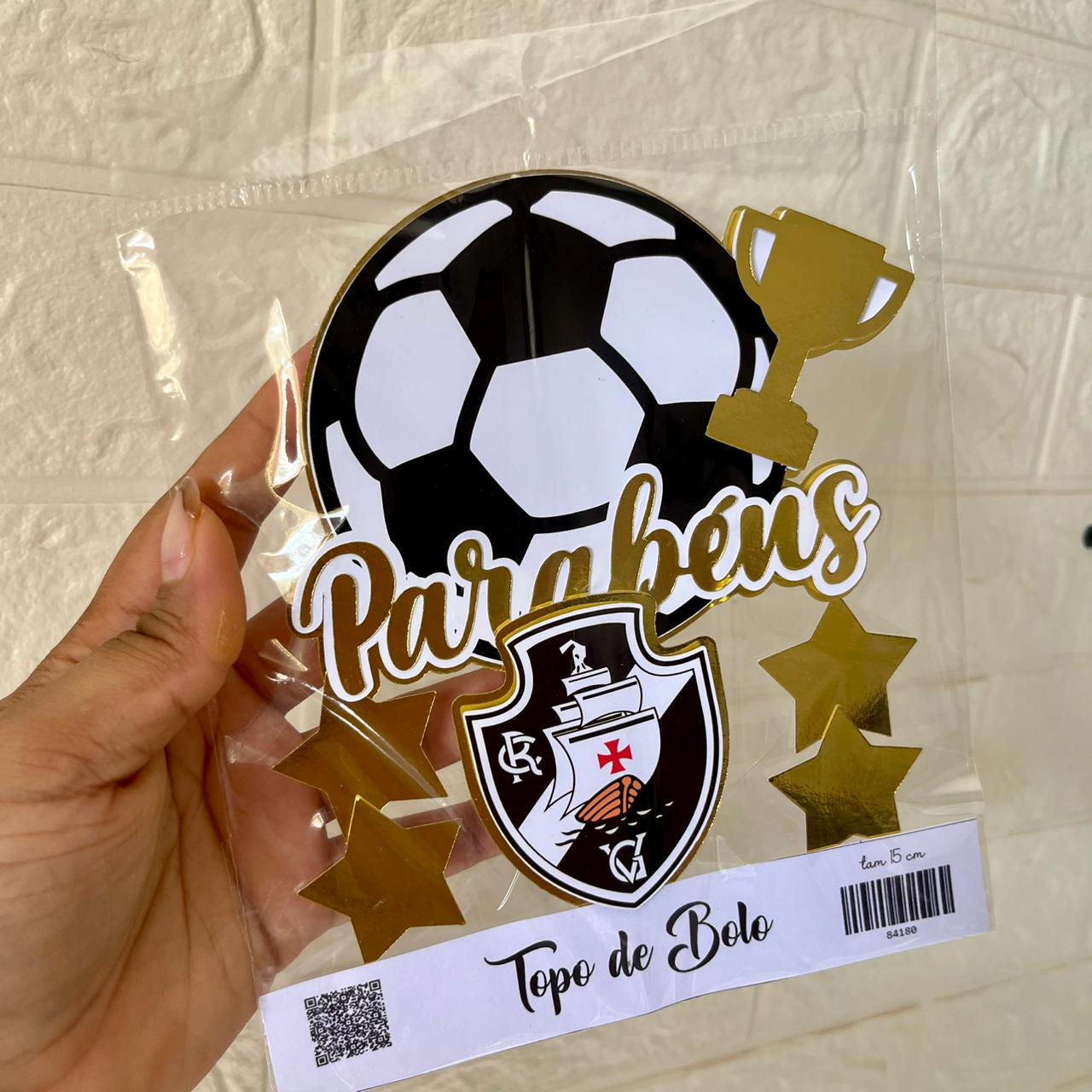TOPO DE BOLO FUTEBOL TIMES