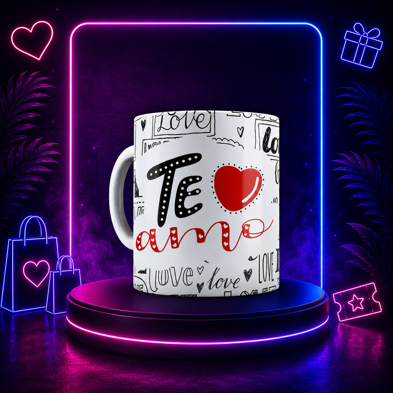 CANECA TE AMO