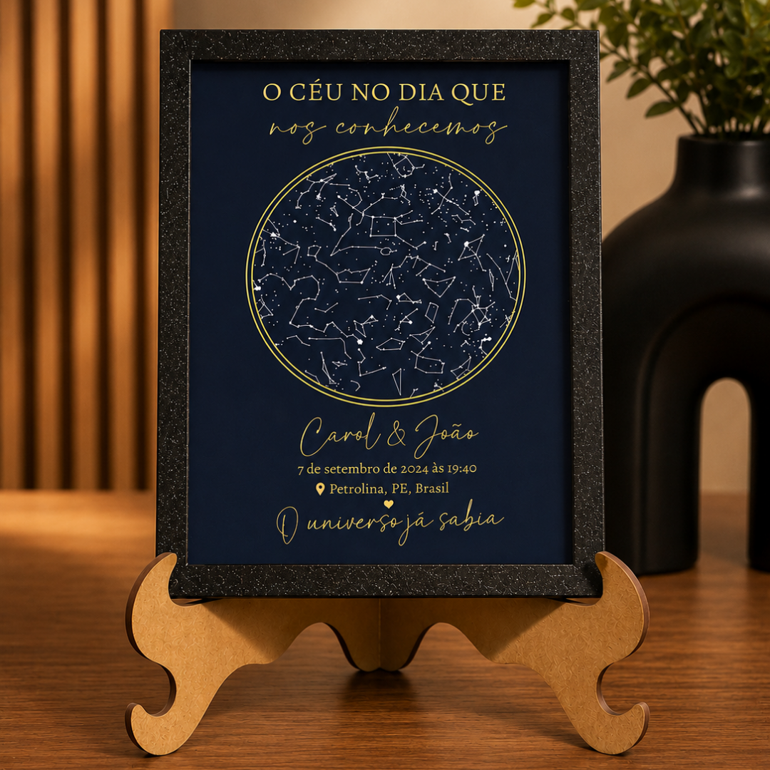Quadro Estrelar do Amor