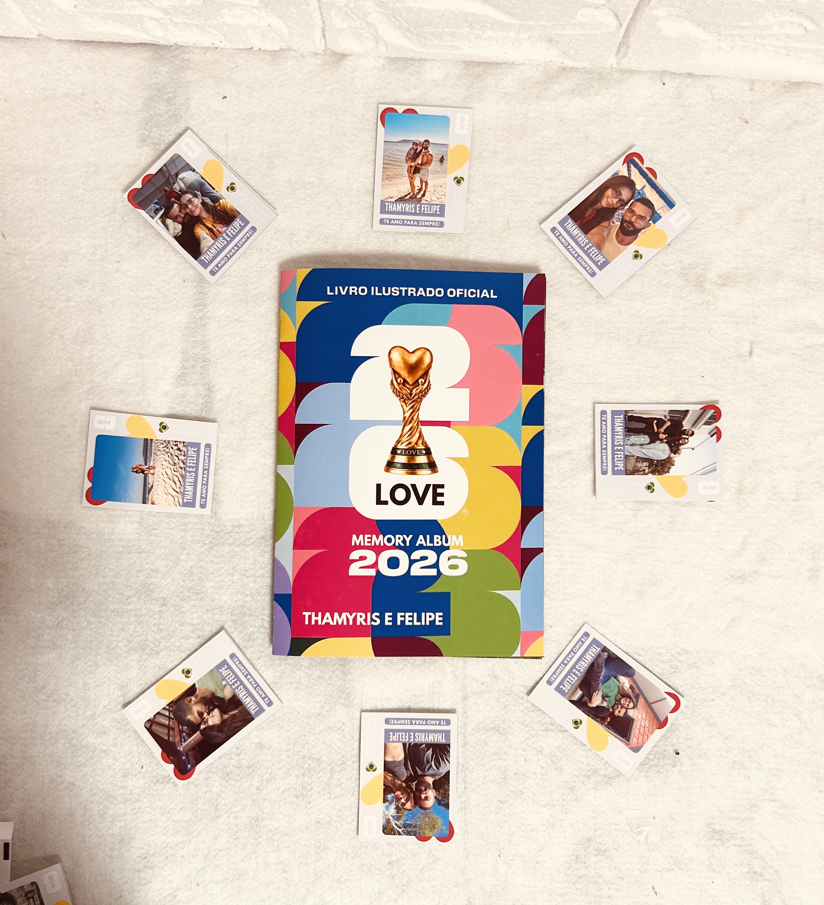 Álbum de Figurinhas Copa Casal