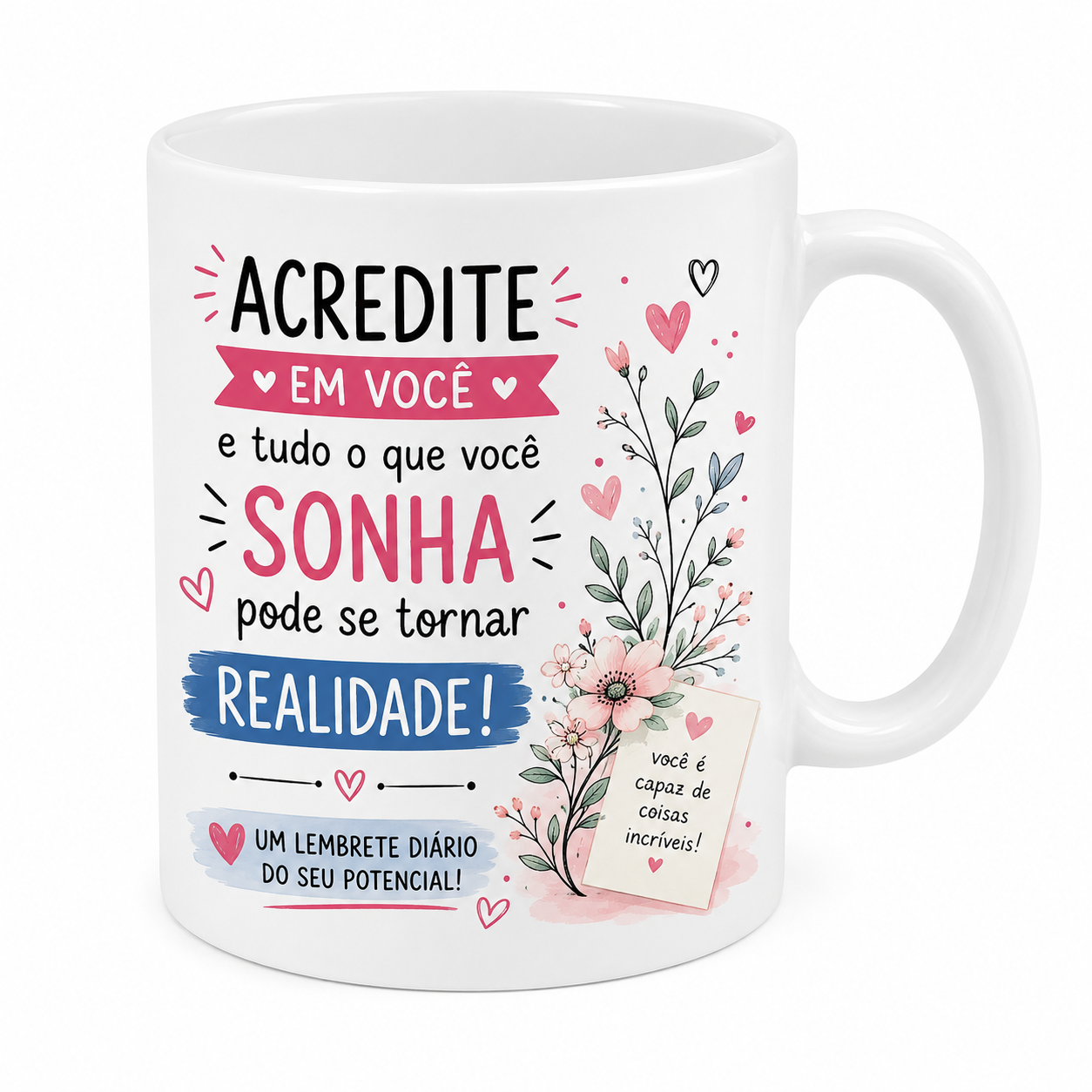 Caneca Branca Tradicional - 325 ml