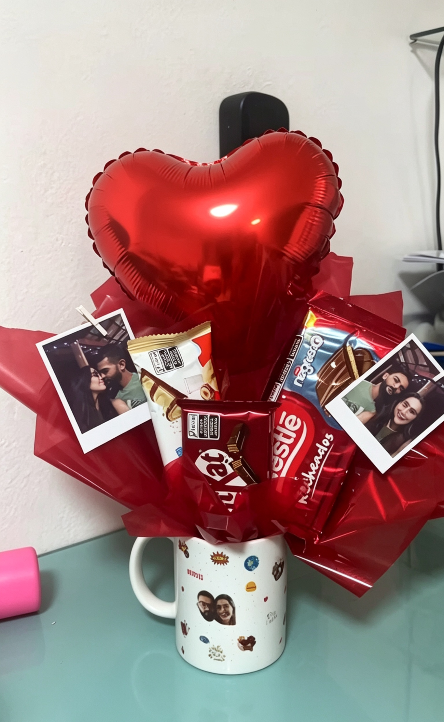BUQUÊ DE CANECA 'PERSONALIZADA'
