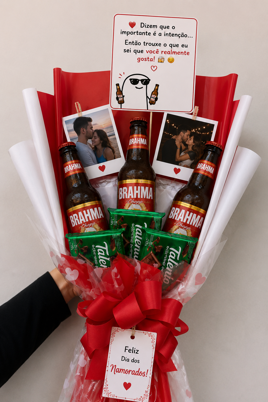 Buquê Brahma Personalizado 🍺❤️