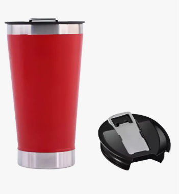 COPO TÉRMICO VERMELHO 473ML