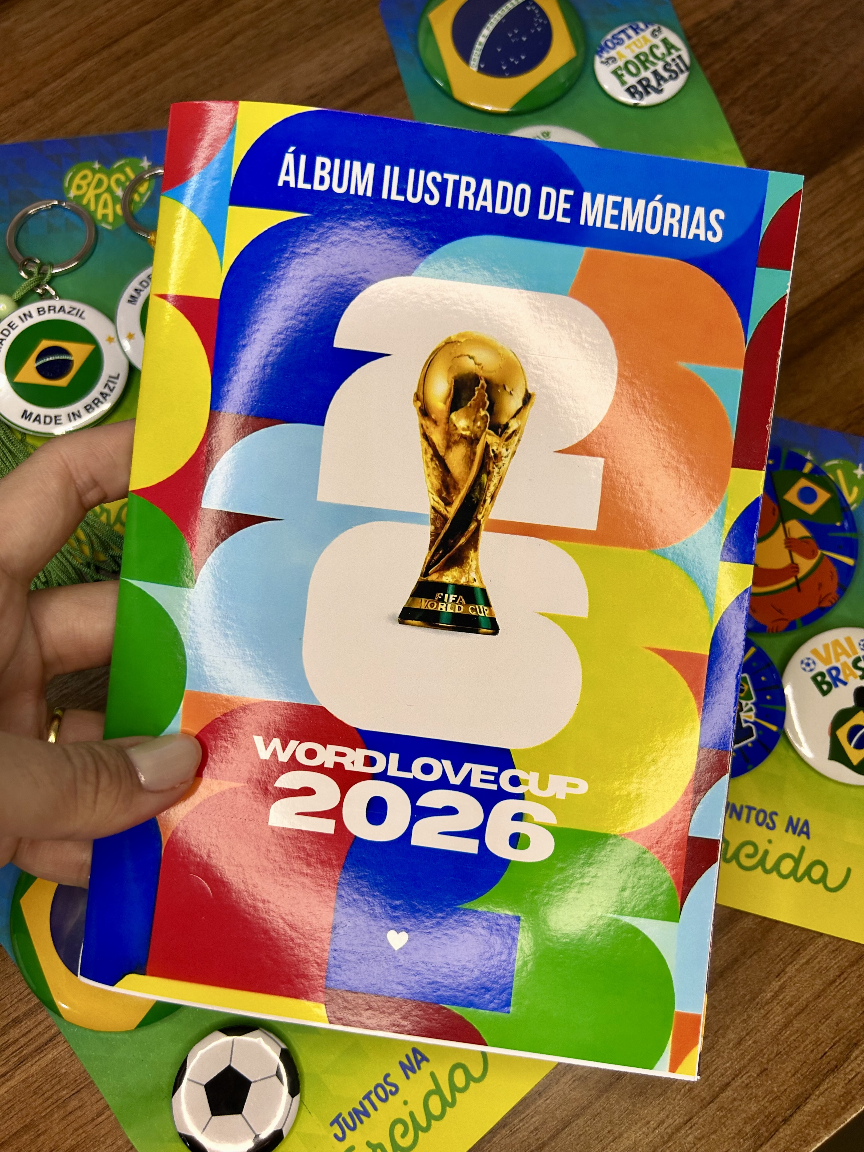Álbum da copa - Dia dos namorados