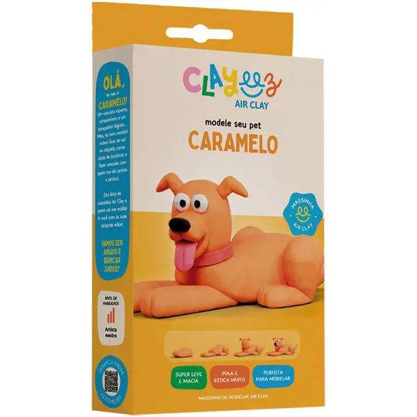 MASSINHA DE MODELAR CARAMELO