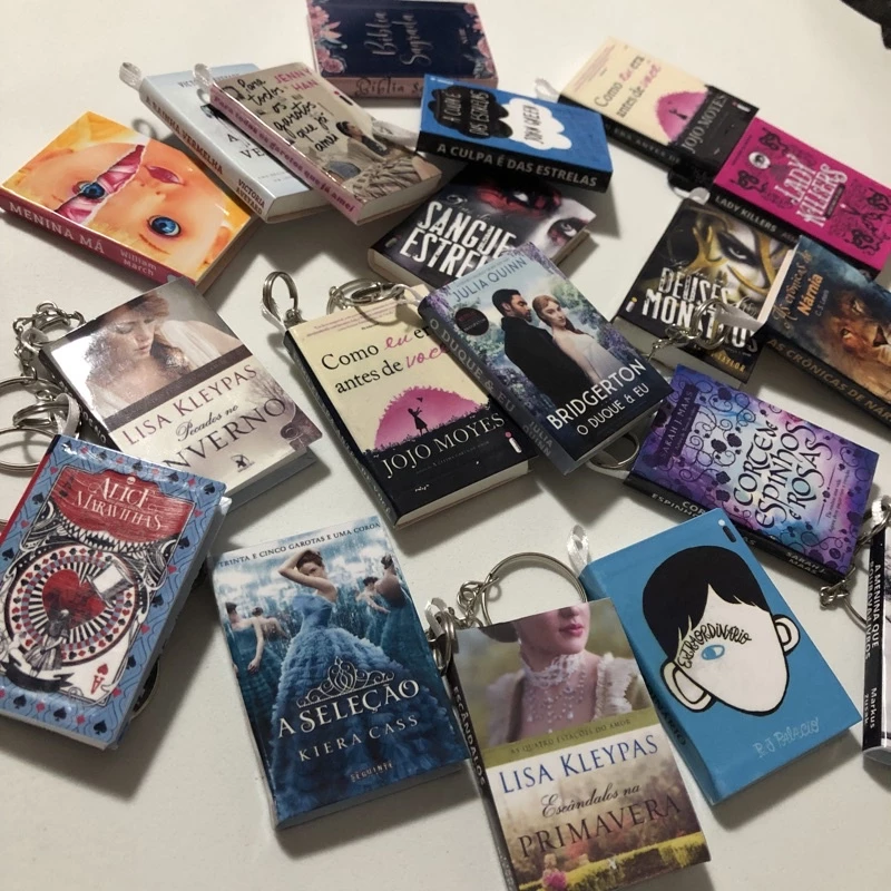 Kit Mini Livros Decorativos
