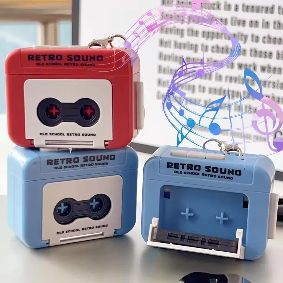 Chaveiro Mini Gravador Retro