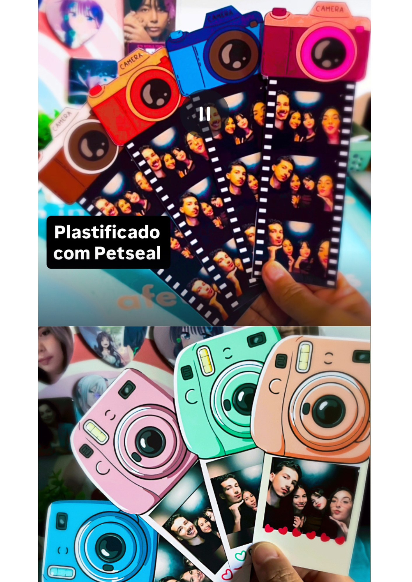 Foto Montagem estilo Instant Camera