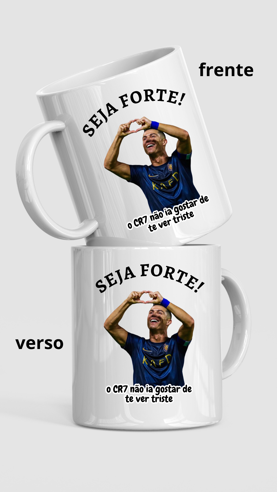 Caneca seja forte