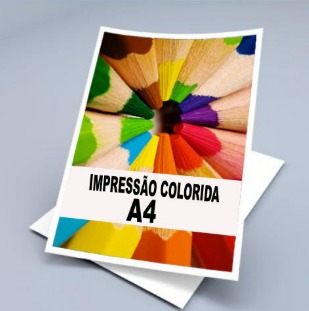 Impressão folha de oficio - COLORIDO