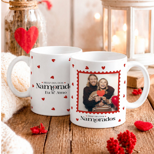 Caneca Personalizada Branca Premium