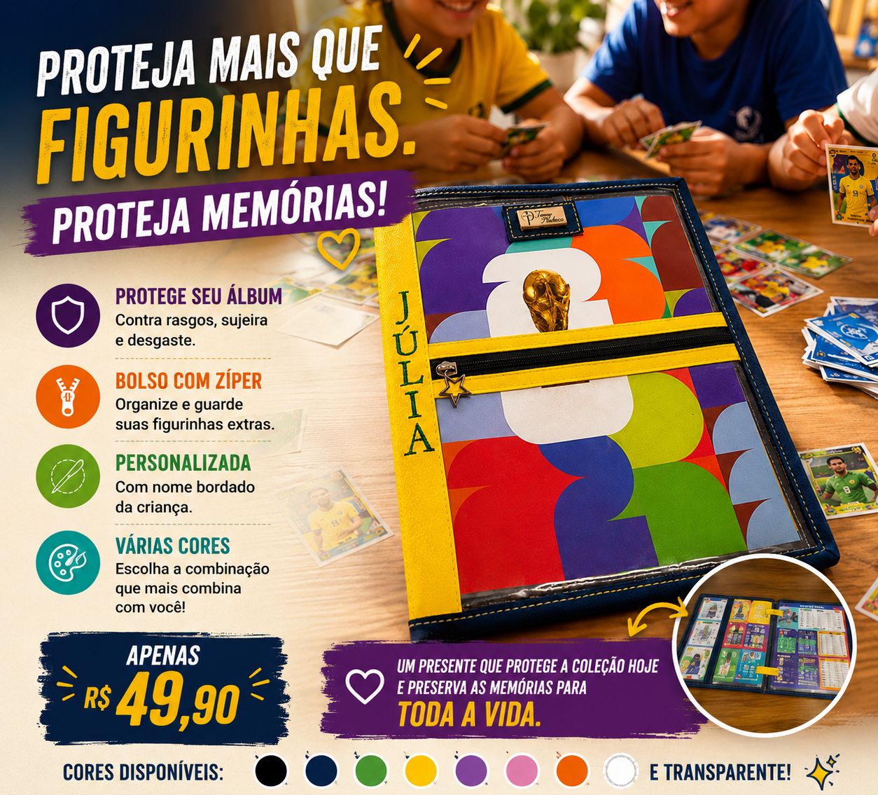 Capa para Álbum da Copa 2026