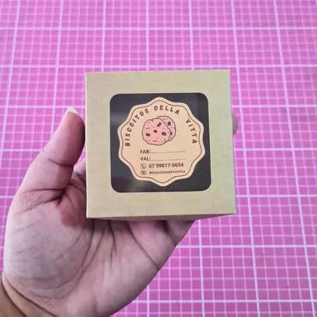 Adesivos Personalizados 4x4 cm - Com Sua Arte ou Logo