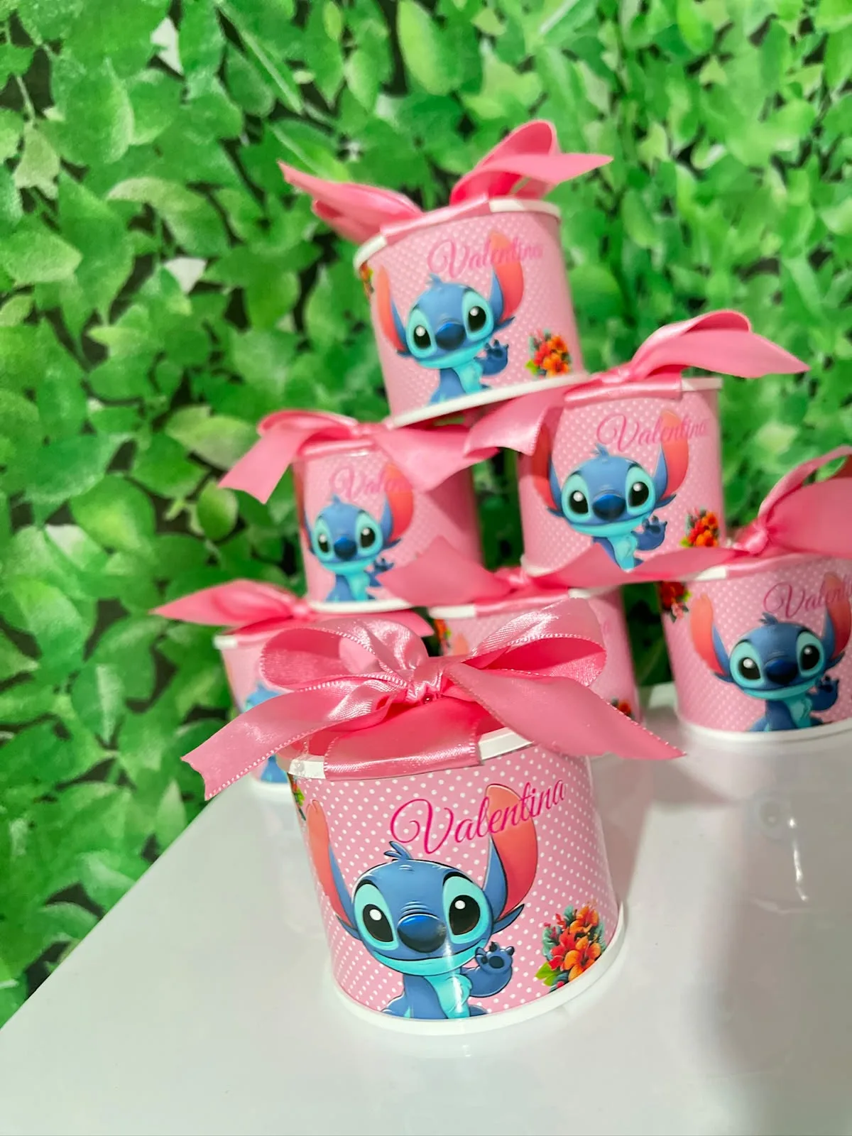 Tubolata  - Stitch Poá Rosa
