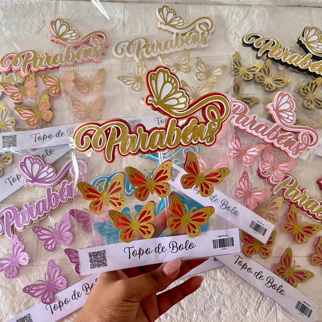 PARABÉNS BORBOLETAS
