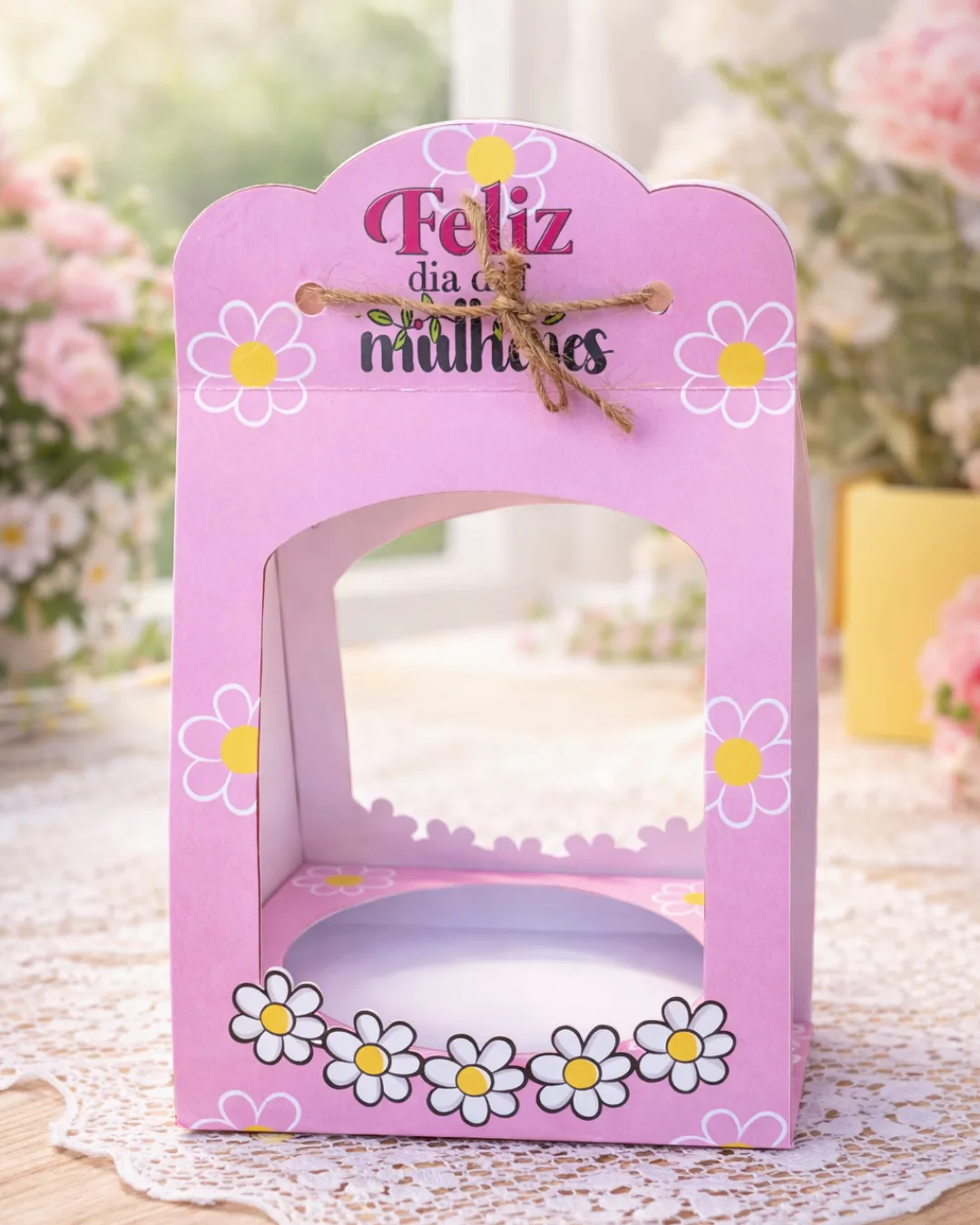 Caixinha Aberta - Ideal para Bolos e Pudins