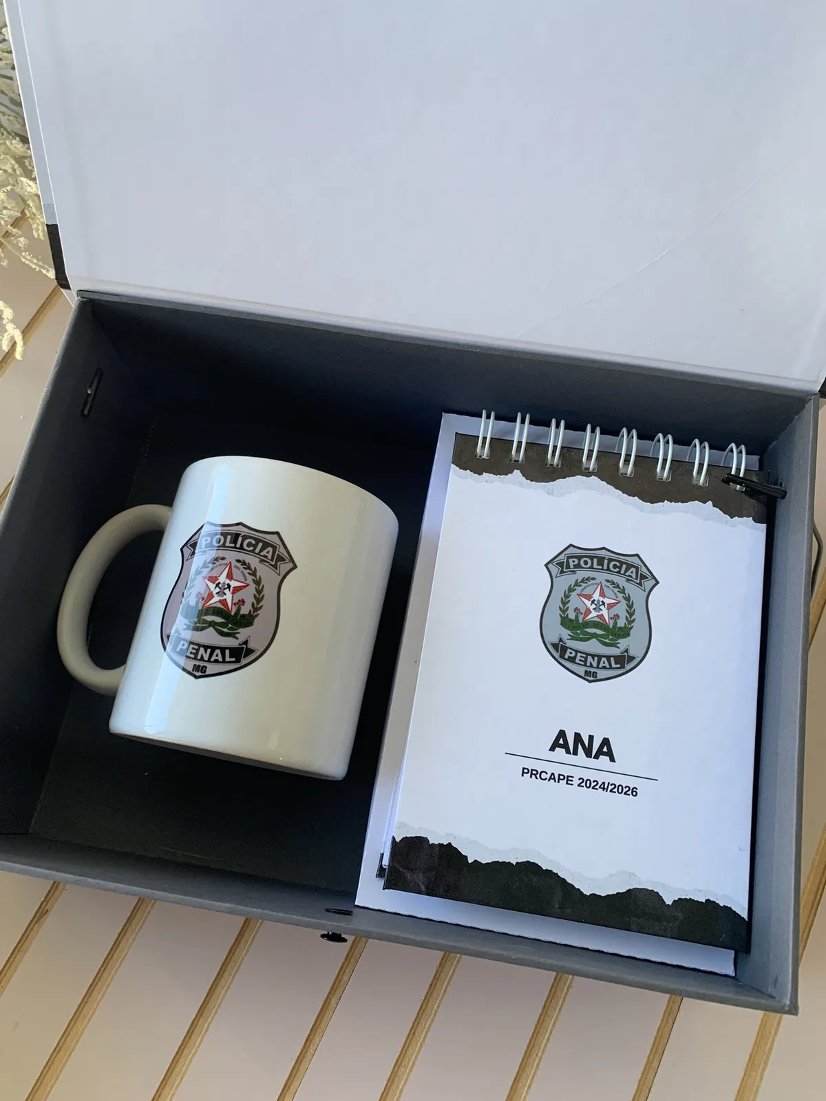 Kit Presente Caneca+Bloquinho