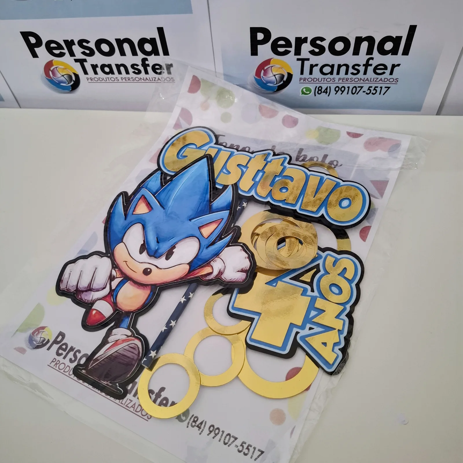 TOPO DE BOLO SONIC CORRIDA MOD:01