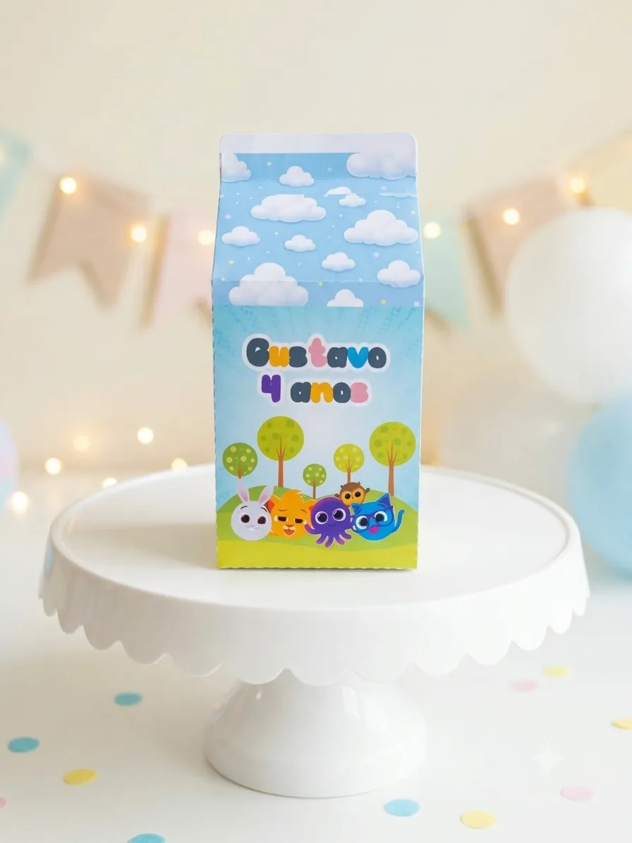 Caixa Milk Bolofofo (Sem Laço)