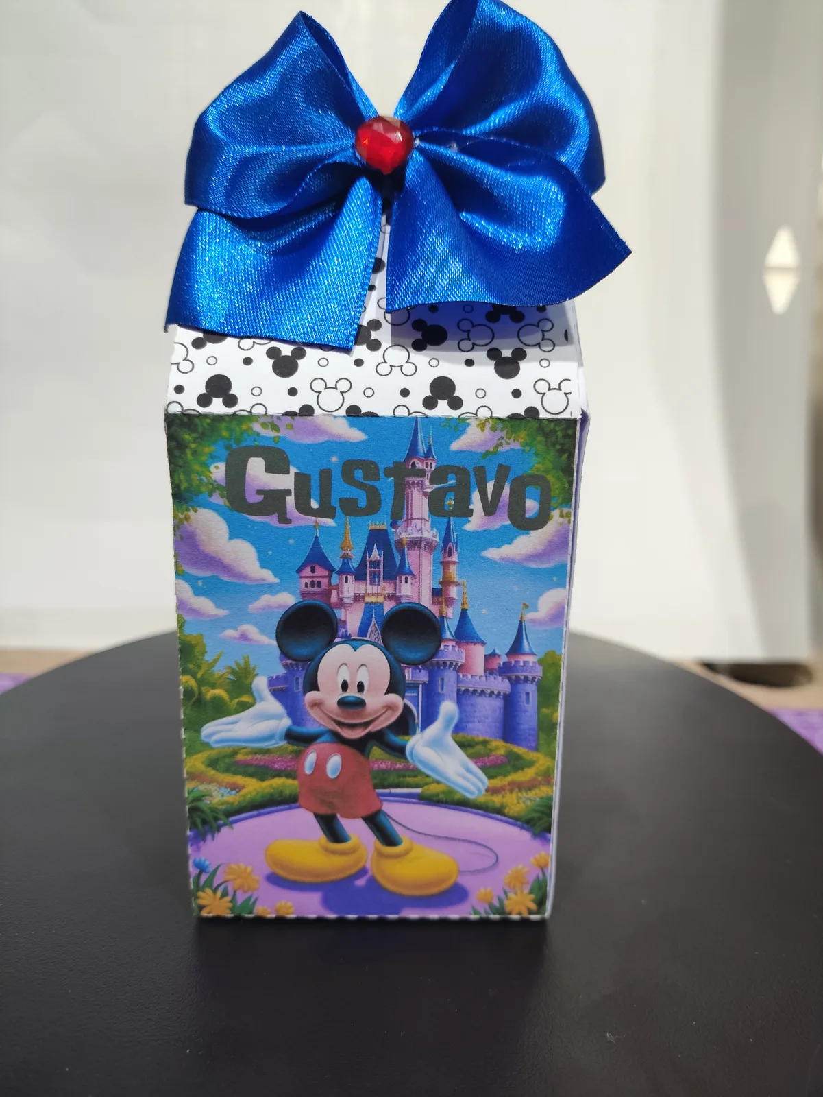 Caixa Milk Mickey (Com Laço)