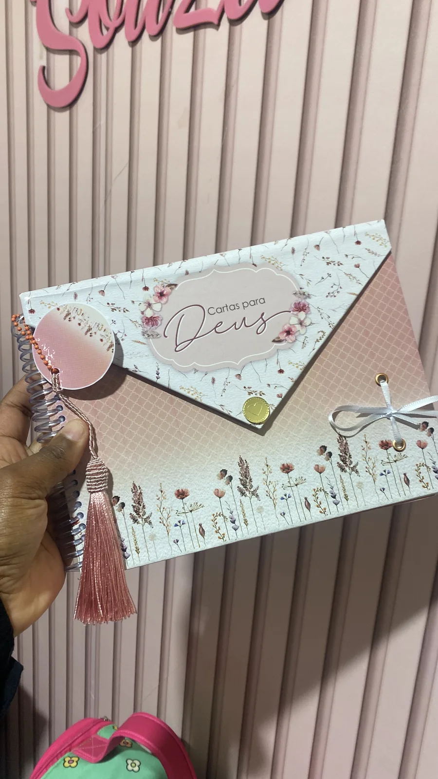 Caderno Cartas para Deus - Rose