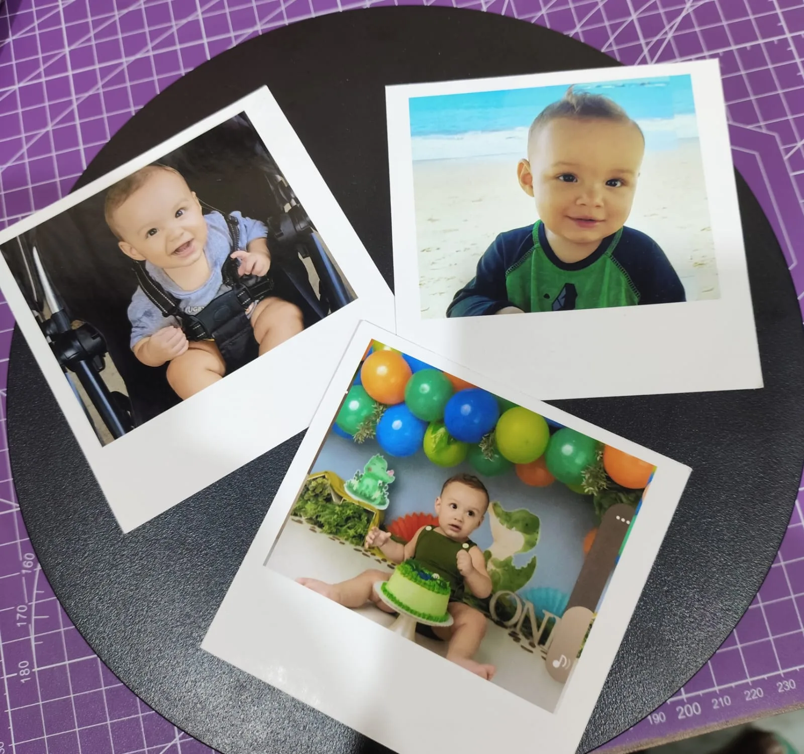 Fotos Polaroides Clássico (10cm x 10cm) Plastificada