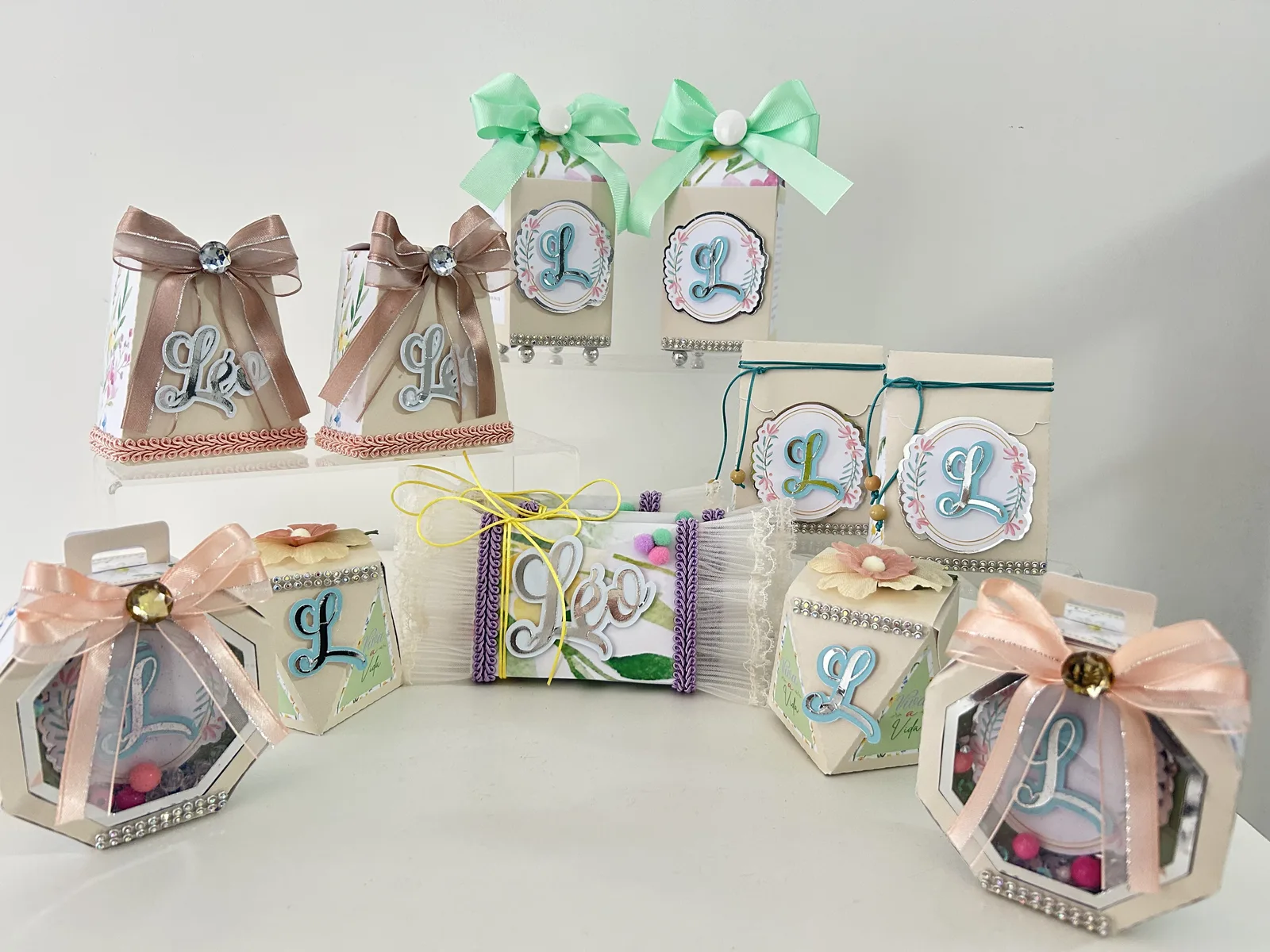 Kit Festa Adulto Floral 30 unidades vazio