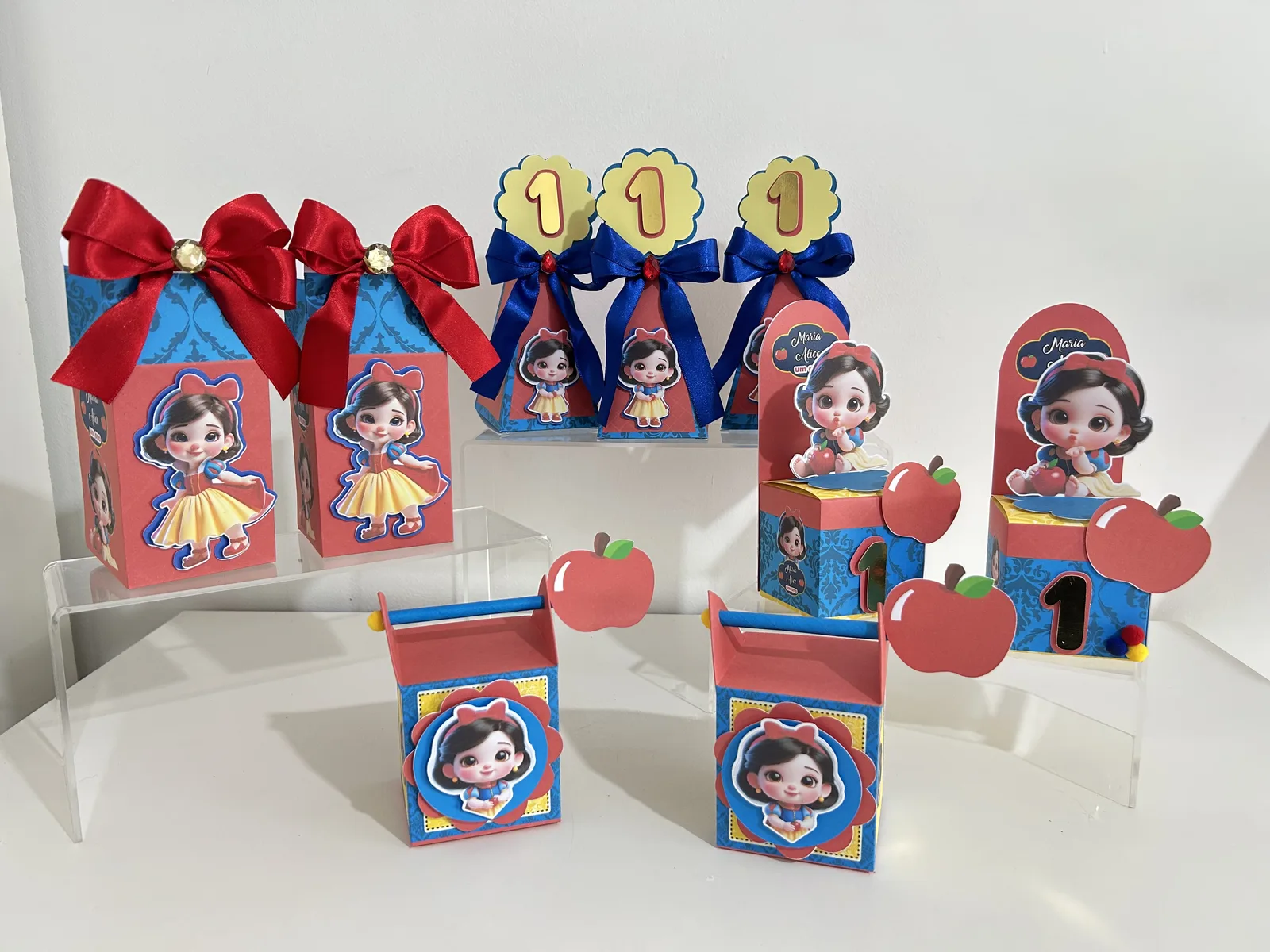 Kit Festa Branca de Neve Baby 20 unidades