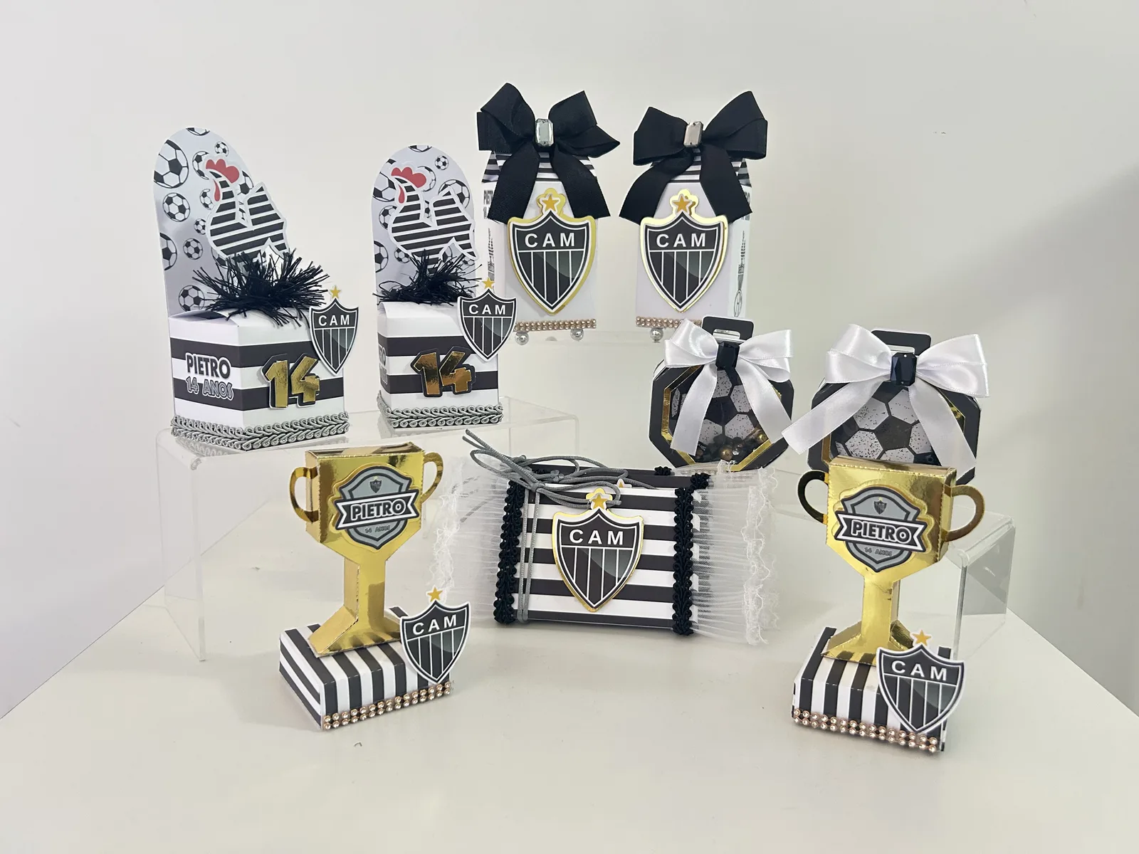 Kit Festa Atlético Mineiro Galo 25 unidades