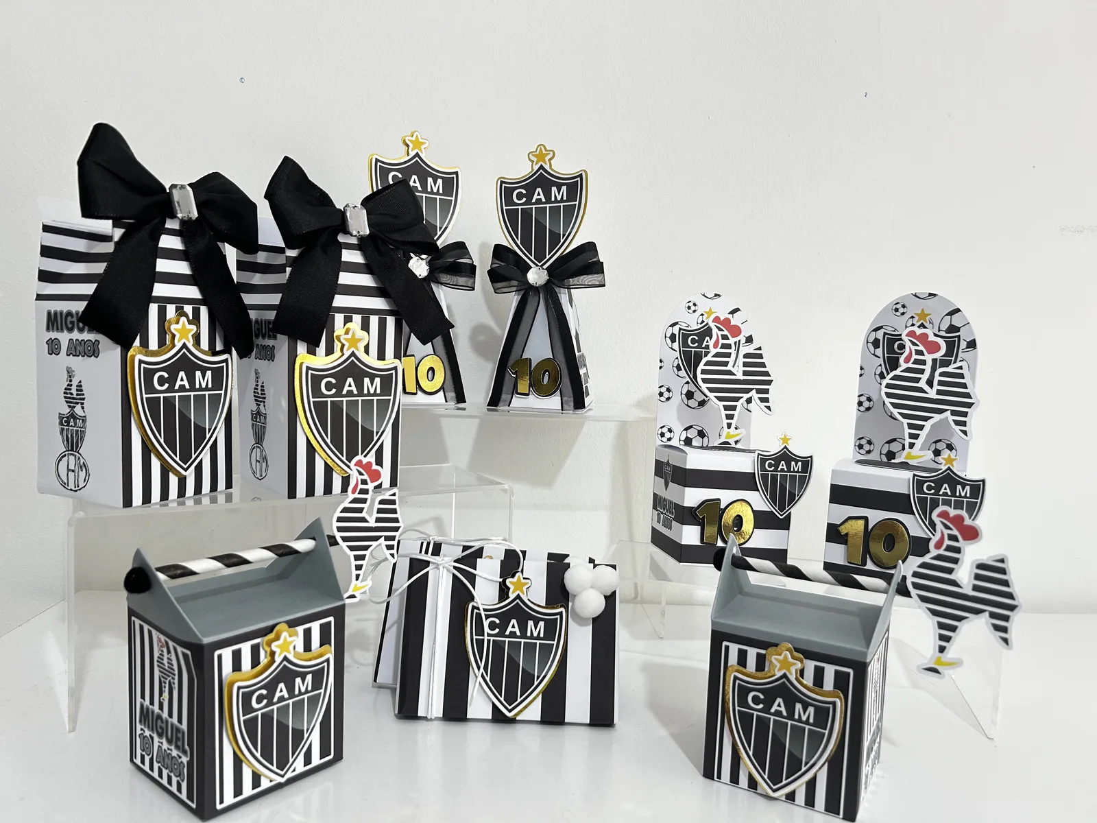 Kit Festa Atlético Mineiro Galo 25 unidades