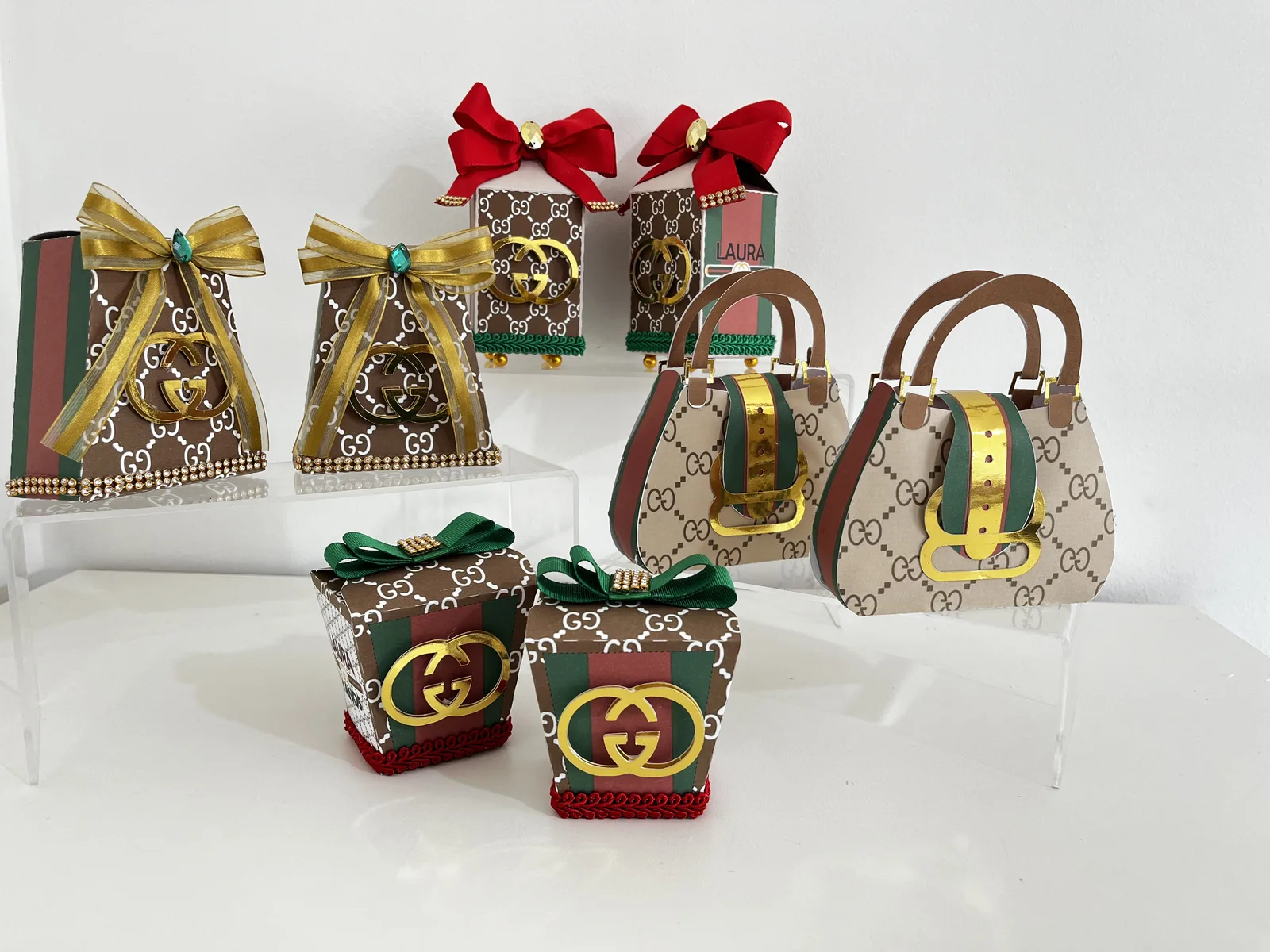 Kit Festa Tema Gucci 20 unidades