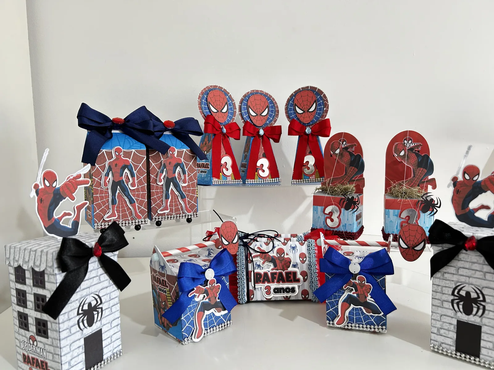 Kit Festa Homem Aranha 30 unidades