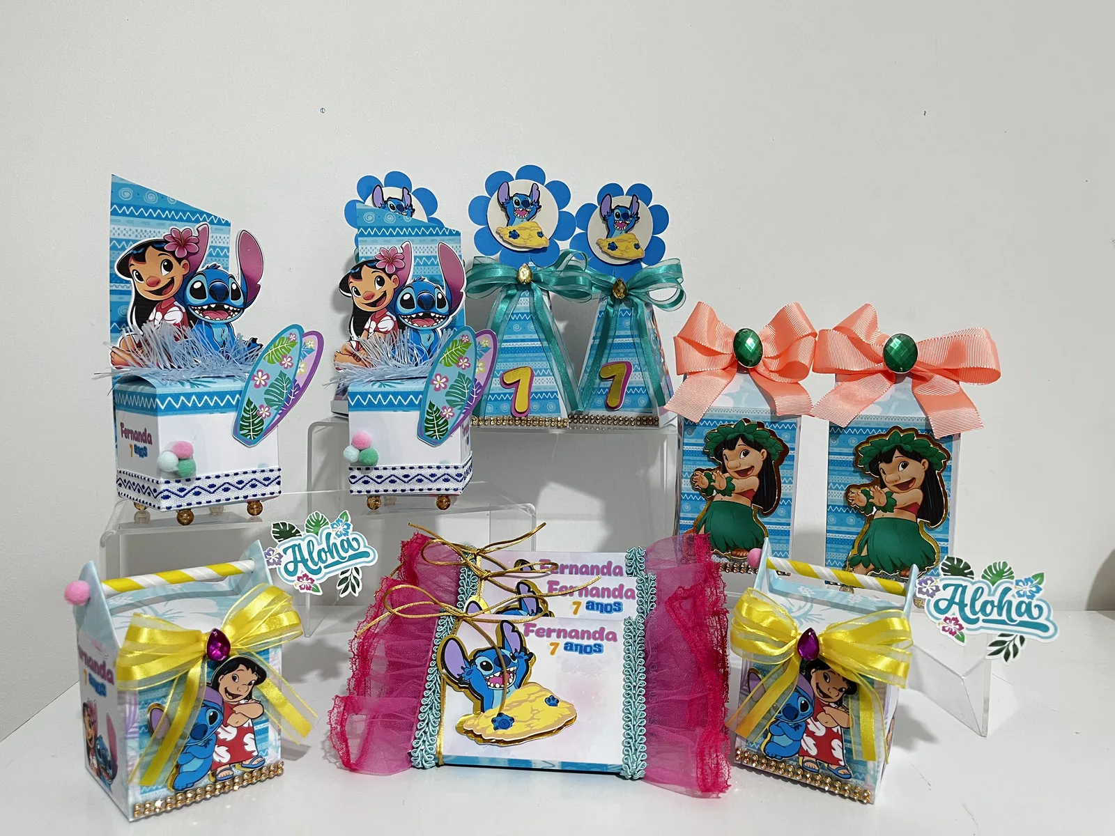 Kit Festa Lilo e Stitch 25 unidades
