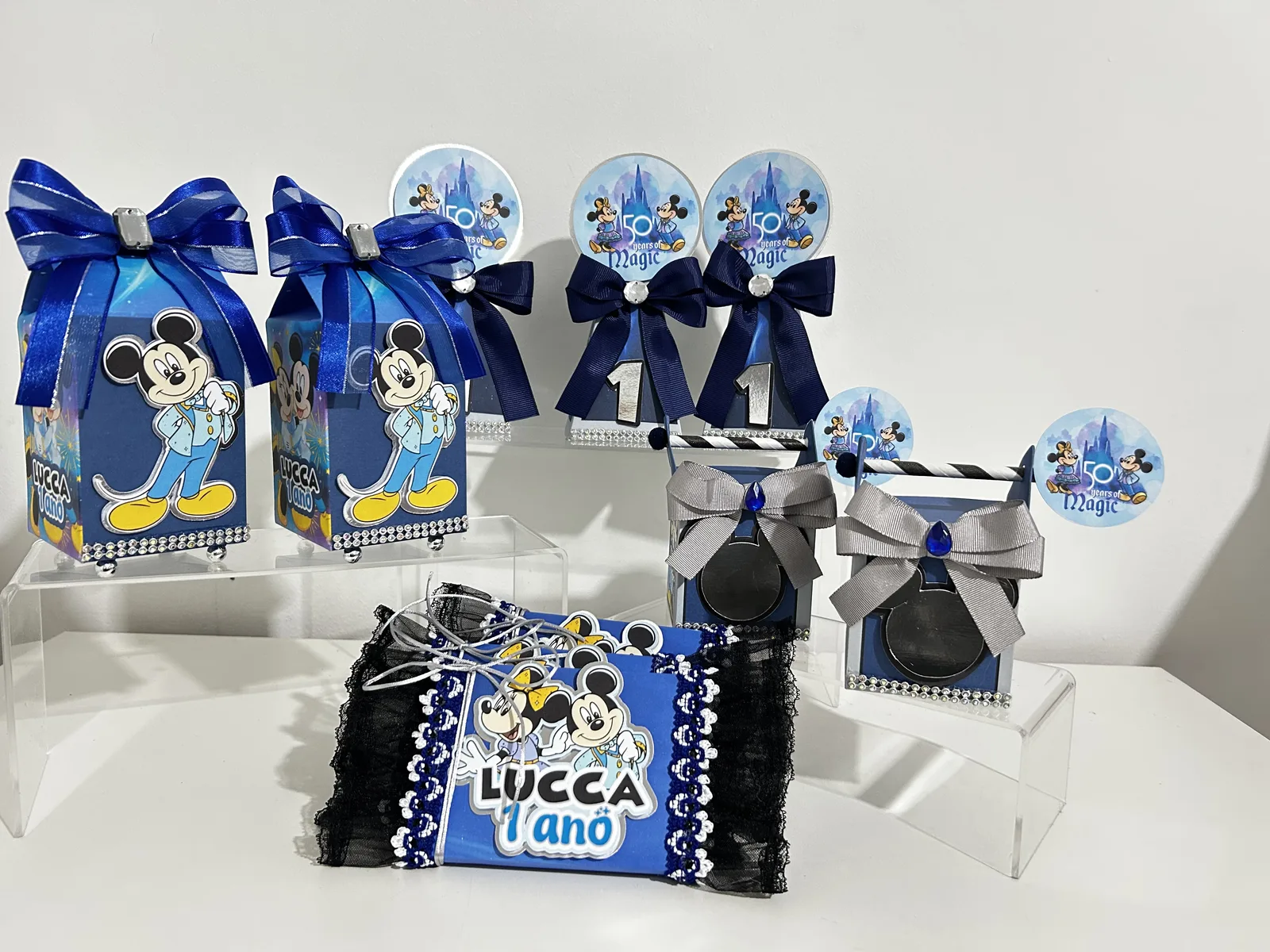 Kit Festa Mickey Disney 50 anos 20 unidades