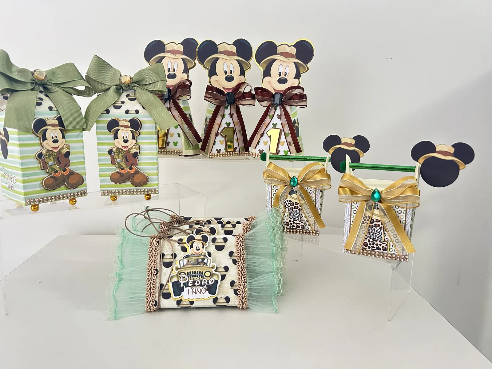 Kit Festa Mickey Safari 20 unidades