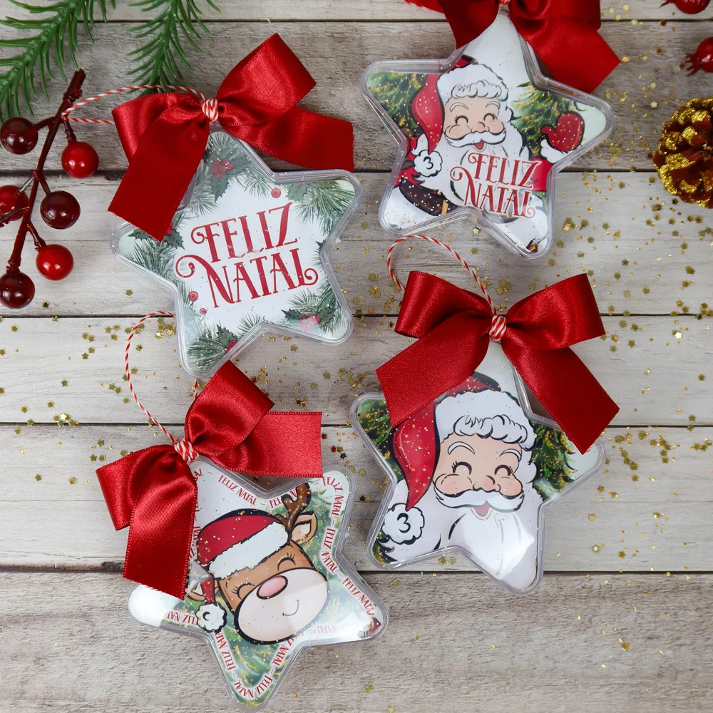 Estrela Acrílica Natal